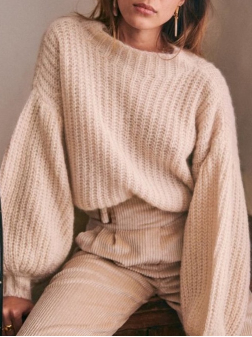 Sezane pull olric lite pink Sweater